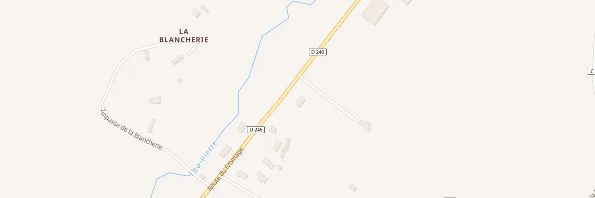 Plan du 2109 Rte du Fromage à Camembert