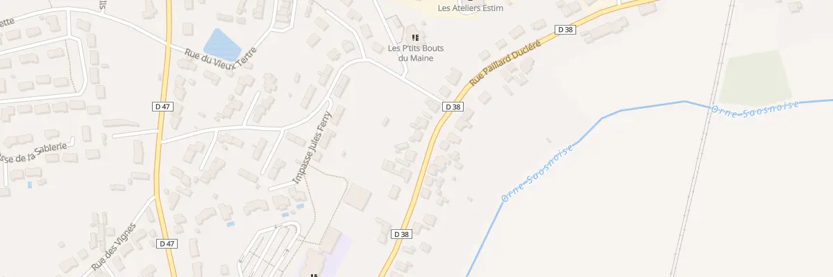Plan du 32 Rue Paillard Duclere à Montbizot
