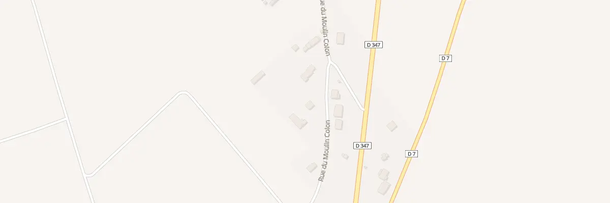 Plan du 7B Le Moulin Colon à Chouppes