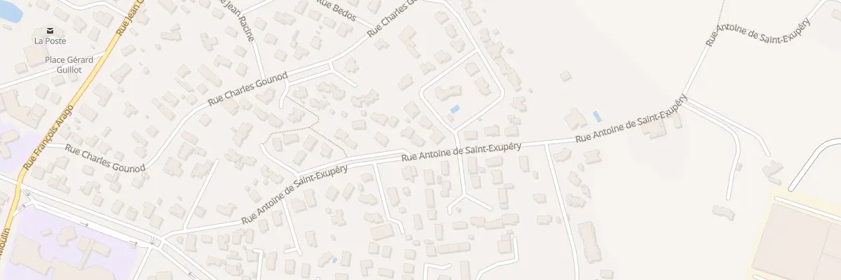 Plan du 37 Rue A de Saint Exupery à Marmande