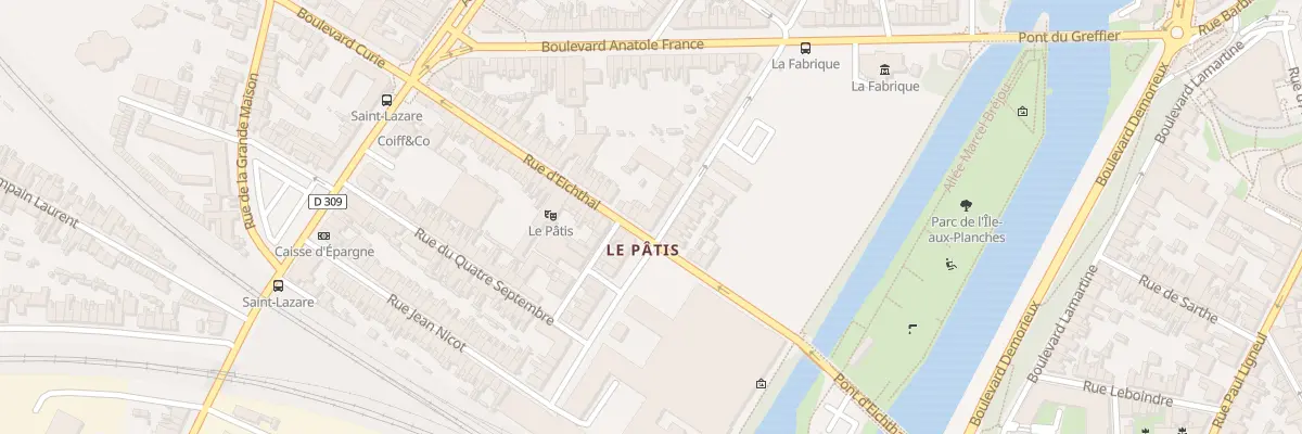 Plan du 59 Rue d’Eichthal au Mans