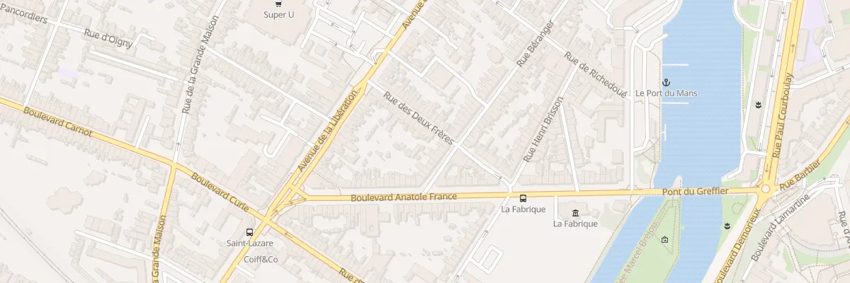 Plan du 26 Rue des Deux Freres au Mans