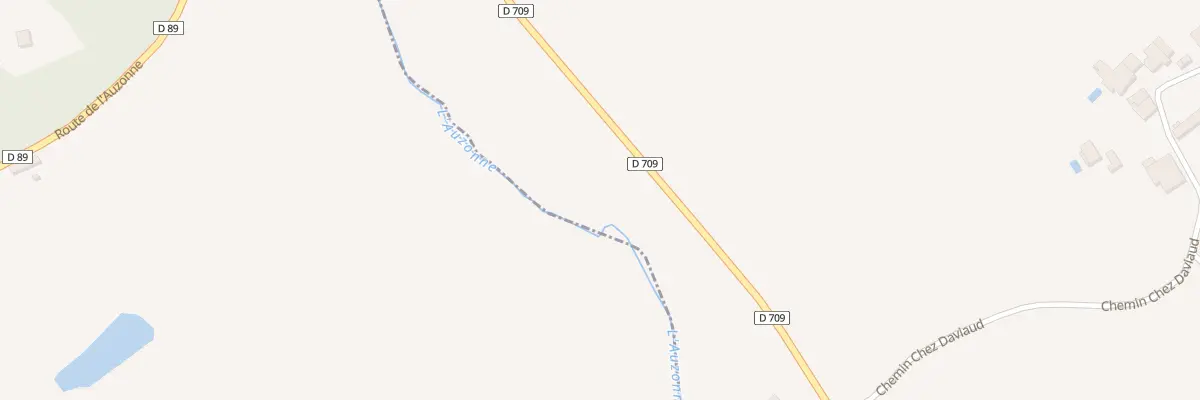 Plan du 5075 Terracoud à Pillac