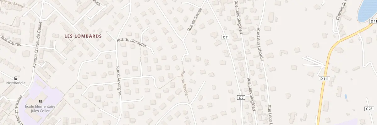 Plan du 17 Rue de Savoie à Montivilliers