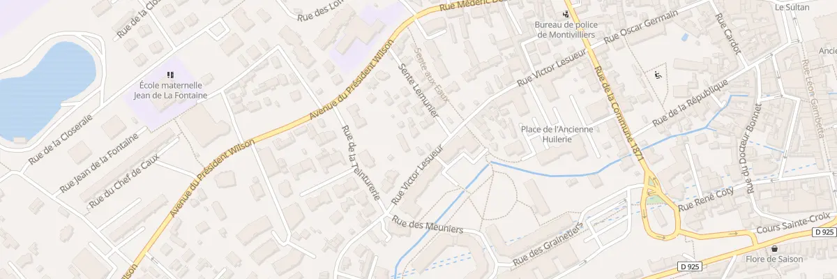 Plan du 24 Rue Victor Lesueur à Montivilliers