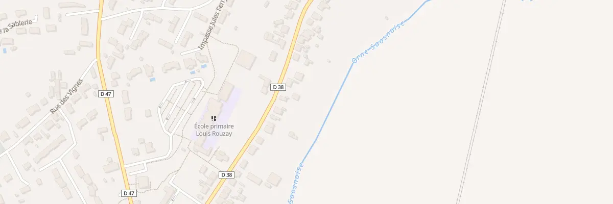 Plan du 51 Rue Paillard Duclere à Montbizot