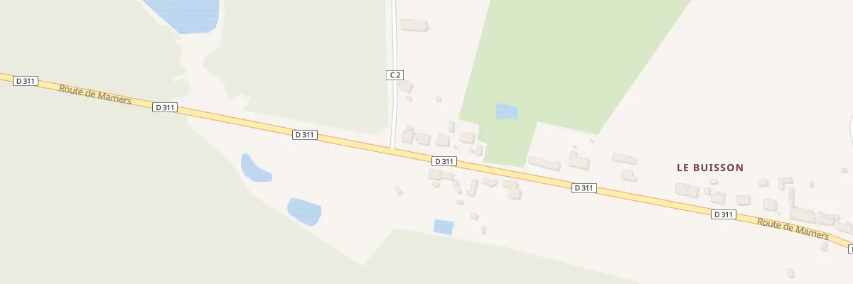 Plan du 65 Rte de Mamers à Villeneuve-en-Perseigne