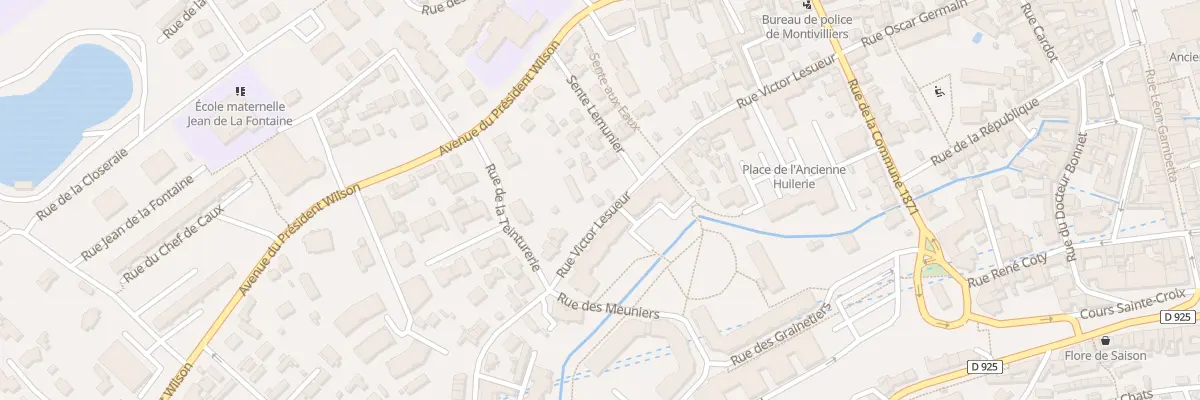 Plan du 24B Rue Victor Lesueur à Montivilliers