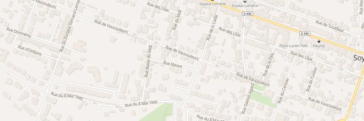 Plan du 40 Rue de Vaucouleurs à Soyaux