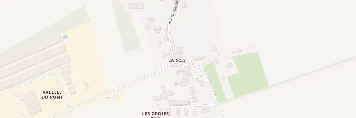 Plan du 9 Rue du Ravelin La Scie à Limalonges