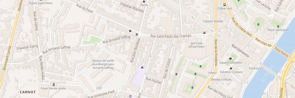 Plan du 14 Rue Guillot Ami au Mans
