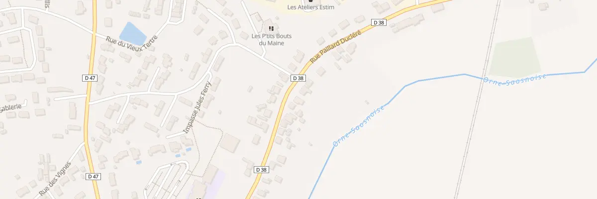 Plan du 67 Rue Paillard Duclere à Montbizot