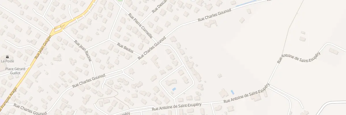 Plan du 4 Rue Roger et André Dudézert à Marmande