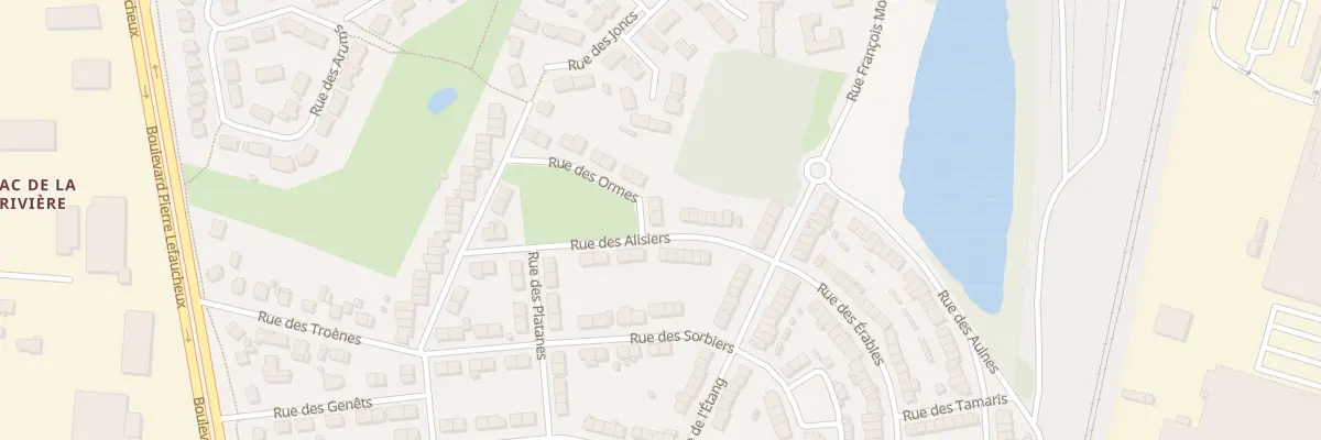 Plan du 2 Rue des Ormes à Arnage
