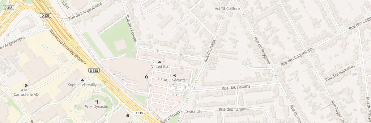 Plan du 5 Rue de l’Activité au Mans