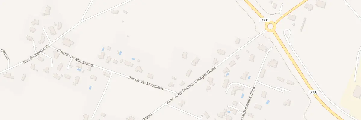 Plan du 115 Av du Doc Georges Neau à Marmande