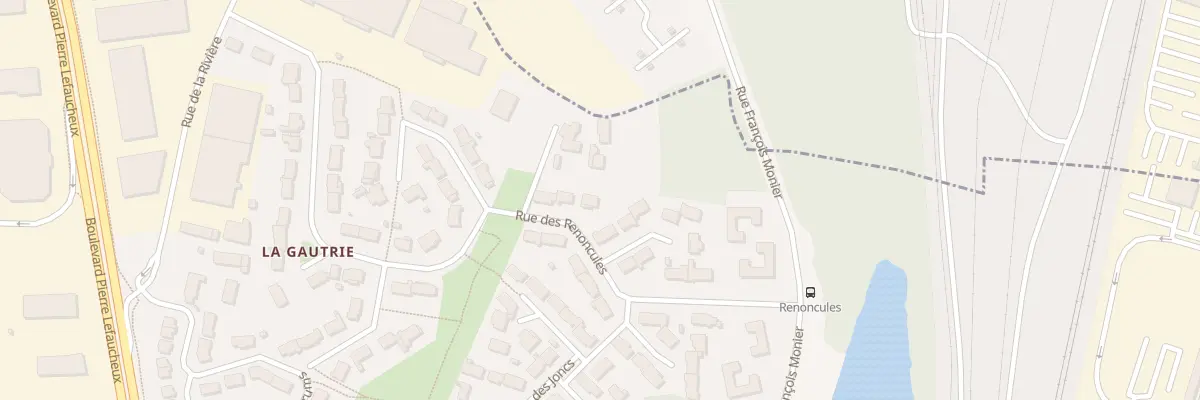 Plan du 5 Rue des Renoncules à Arnage