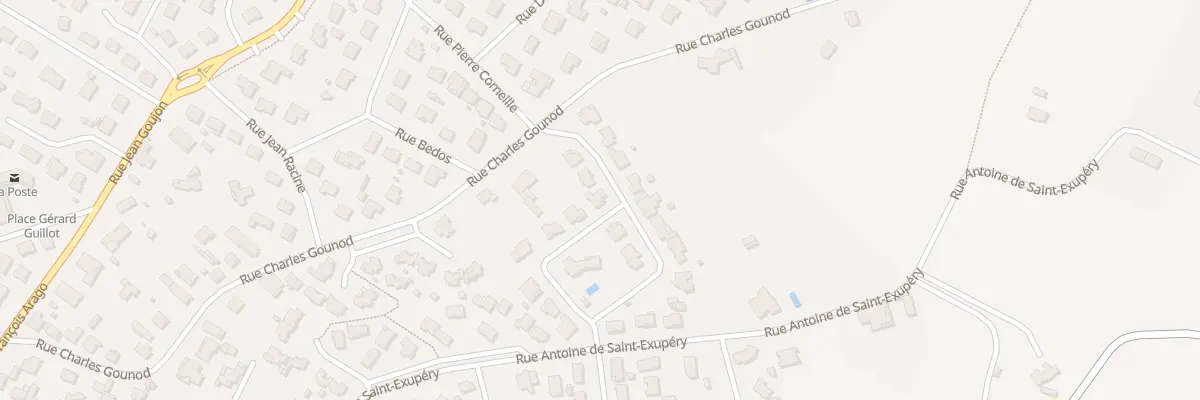 Plan du 2 Rue Roland Garros à Marmande
