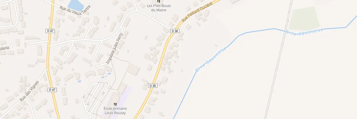 Plan du 63 Rue Paillard Duclere à Montbizot