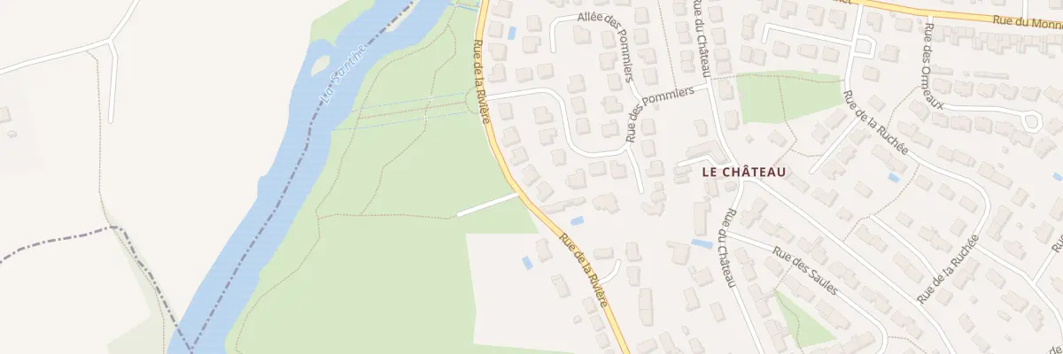 Plan du 31 Rue de la Riviere à Saint-Pavace