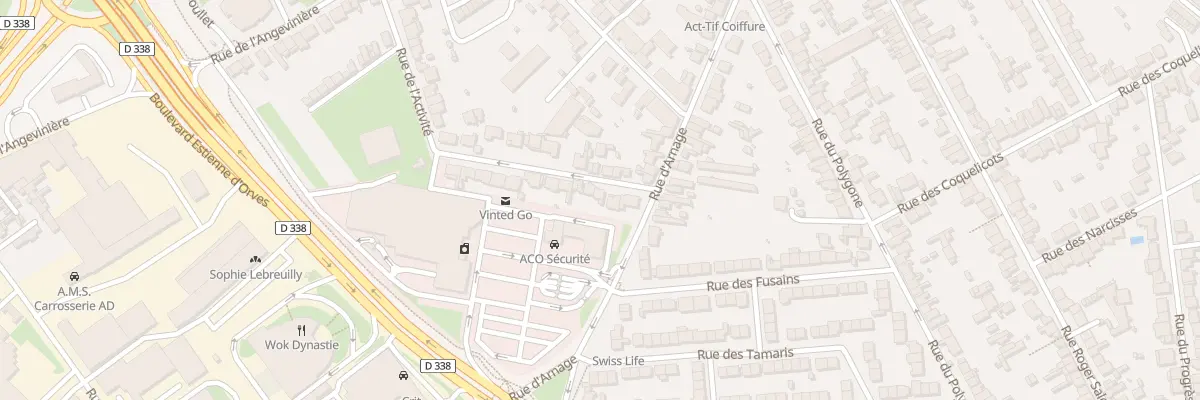 Plan du 3 Rue de l’Activite au Mans