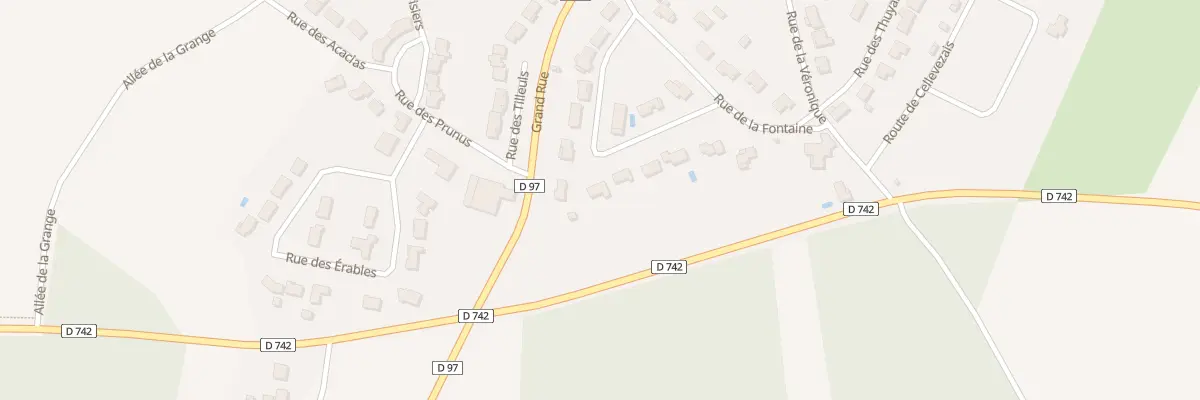 Plan du 15 Rue des Lilas à Celle-Lévescault