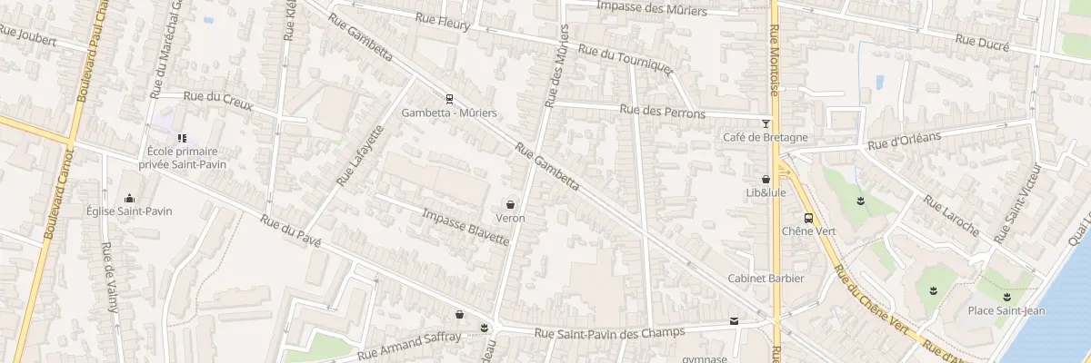 Plan du 147 Rue Gambetta au Mans
