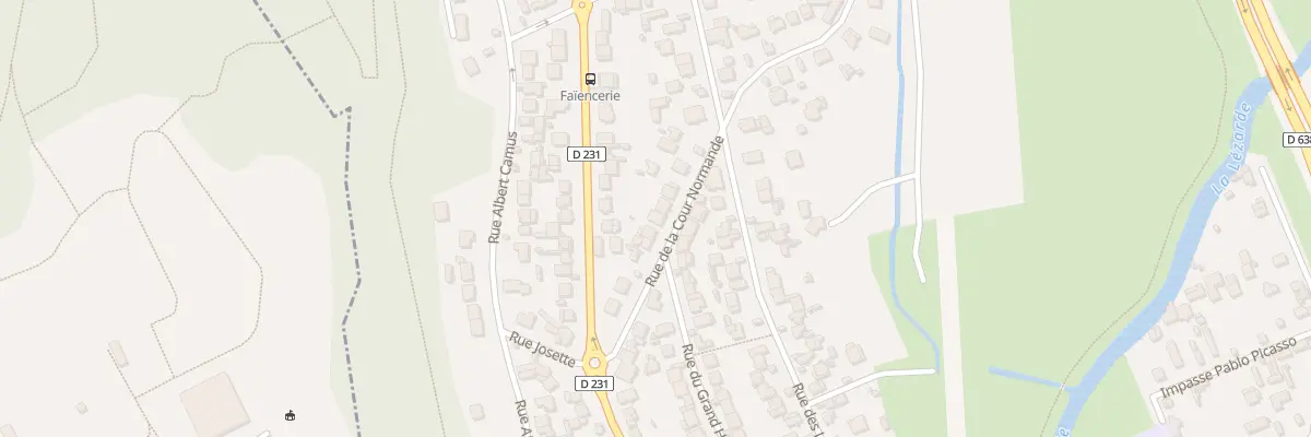 Plan du 32 Rue de la Cour Normande à Harfleur