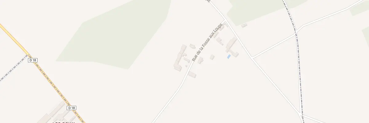 Plan du 7 Rue de la Fosse aux Loups à Amberre
