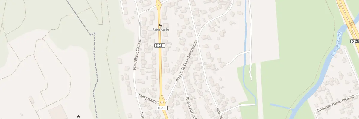 Plan du 30 Rue de la Cour Normande à Harfleur