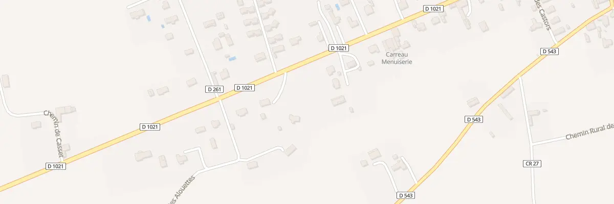 Plan du 37 Av de Bigorre à Villecomtal-sur-Arros