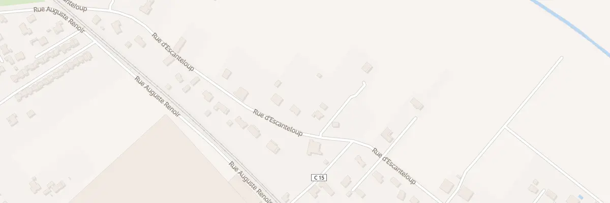 Plan du 59 Rue d’Escanteloup à Marmande