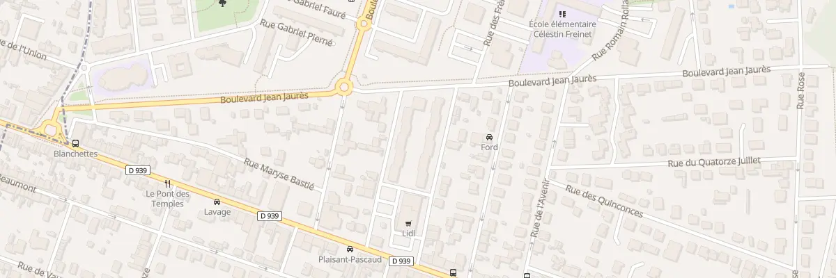 Plan du 29 Rue de l’Espérance à Soyaux