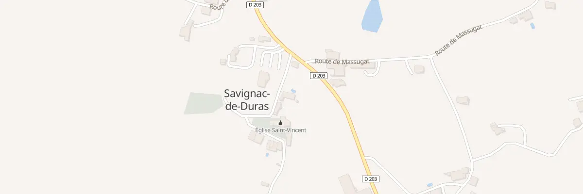 Plan du 65 All des Tilleuls à Savignac-de-Duras