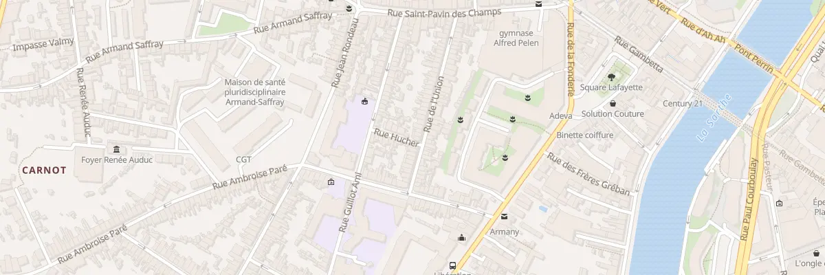Plan du 46 Rue de l’Union au Mans