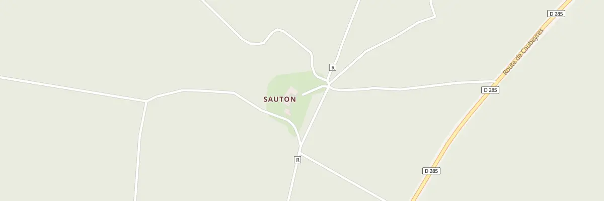 Plan du 3015 Rte de Caubeyres à Fargues-sur-Ourbise