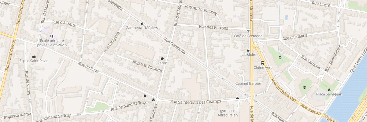 Plan du 139 Rue Gambetta au Mans