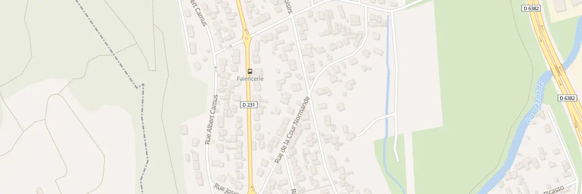 Plan du 20 Rue de la Cour Normande à Harfleur