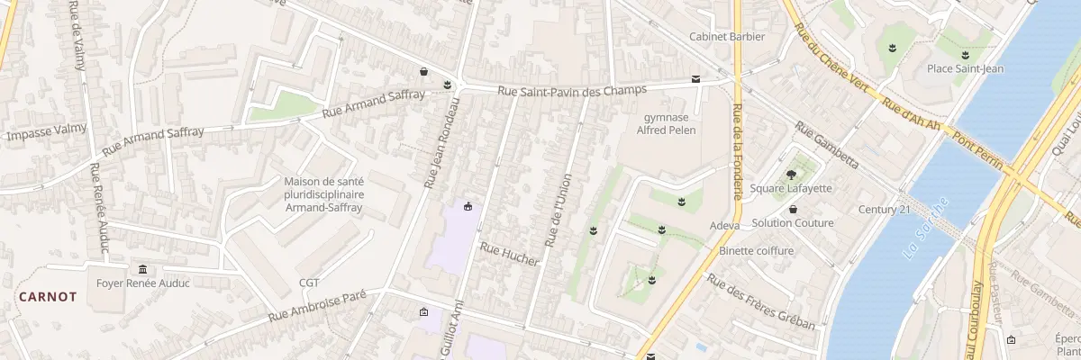 Plan du 24 Rue de l’Union au Mans