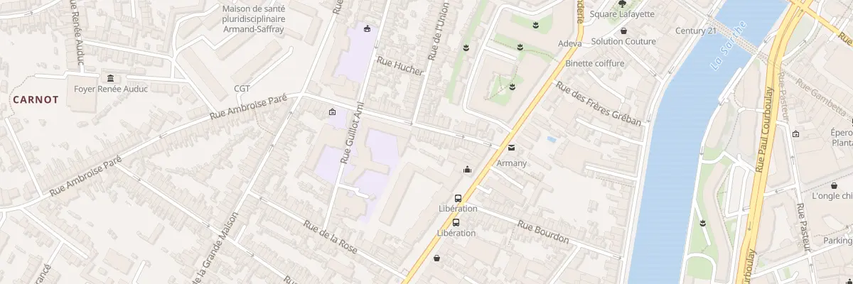 Plan du 17 Rue du Puits de la Chaine au Mans