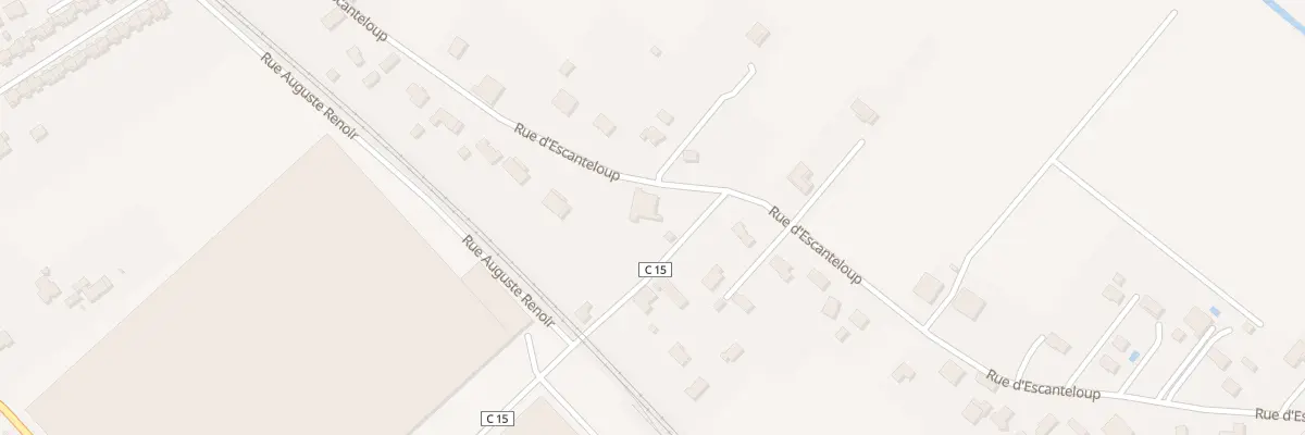 Plan du 30 Rue d’Escanteloup à Marmande