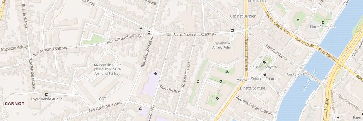Plan du 20 Rue de l’Union au Mans