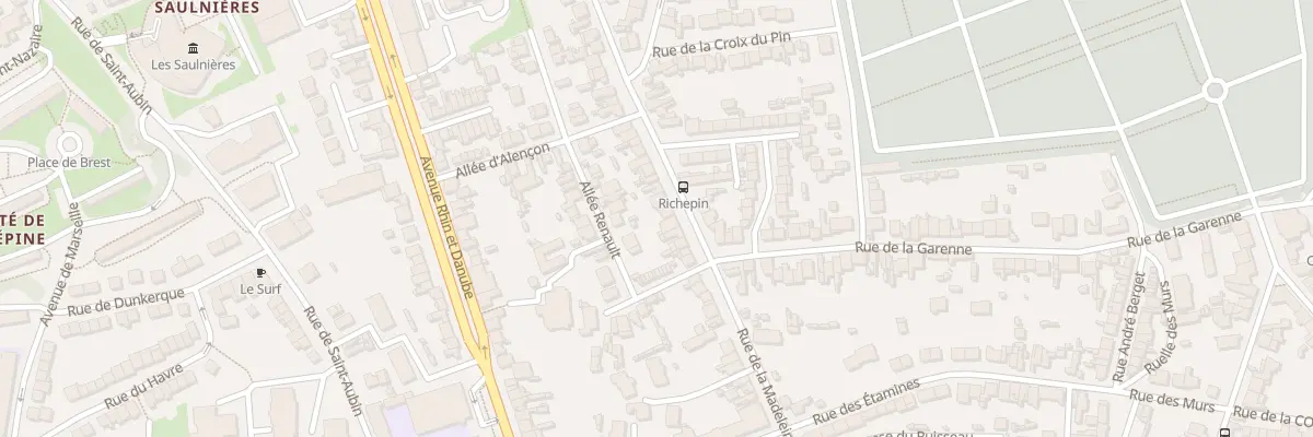 Plan du 143 Rue de la Madeleine au Mans