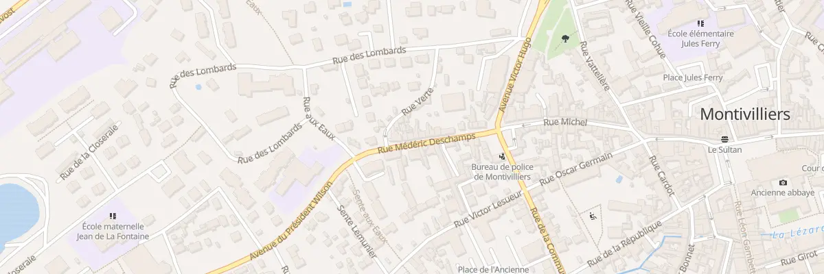 Plan du 28 Rue Médéric Deschamps à Montivilliers