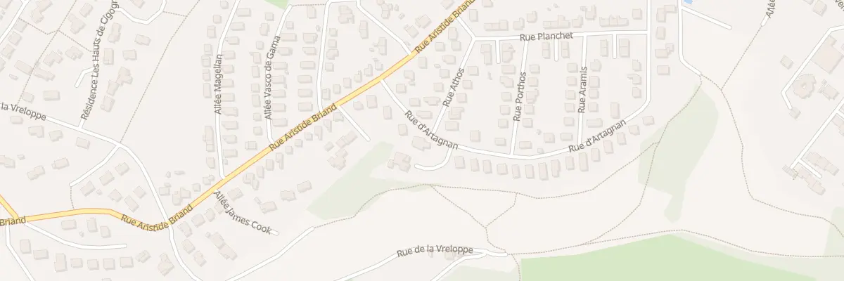 Plan du 40 Rue d’Artagnan à Soyaux