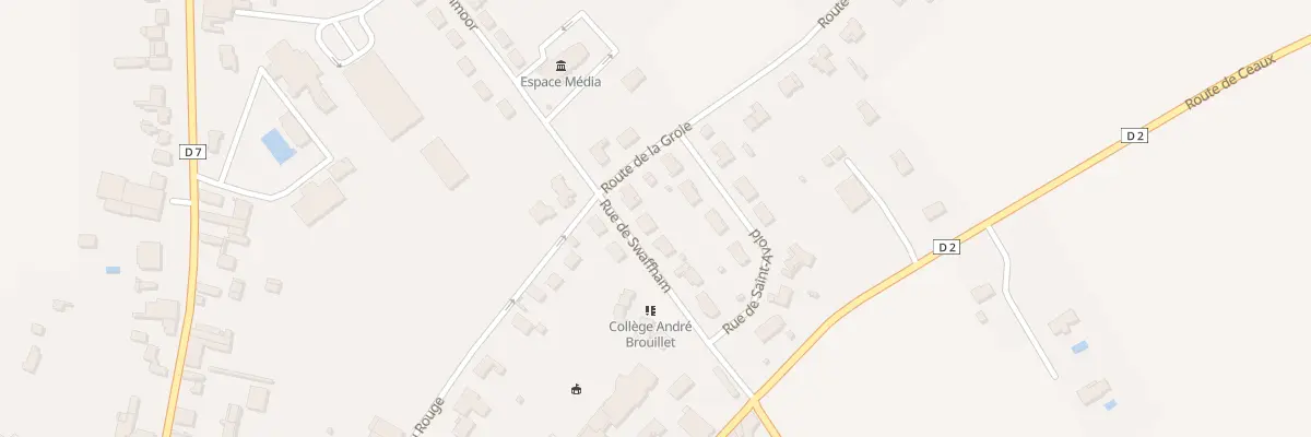 Plan du 3 Rue de Swaffham à Valence-en-Poitou
