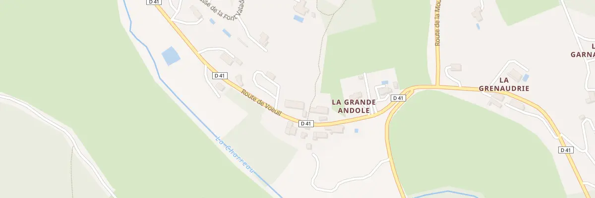 Plan du 5056 La Grande Andole à Torsac