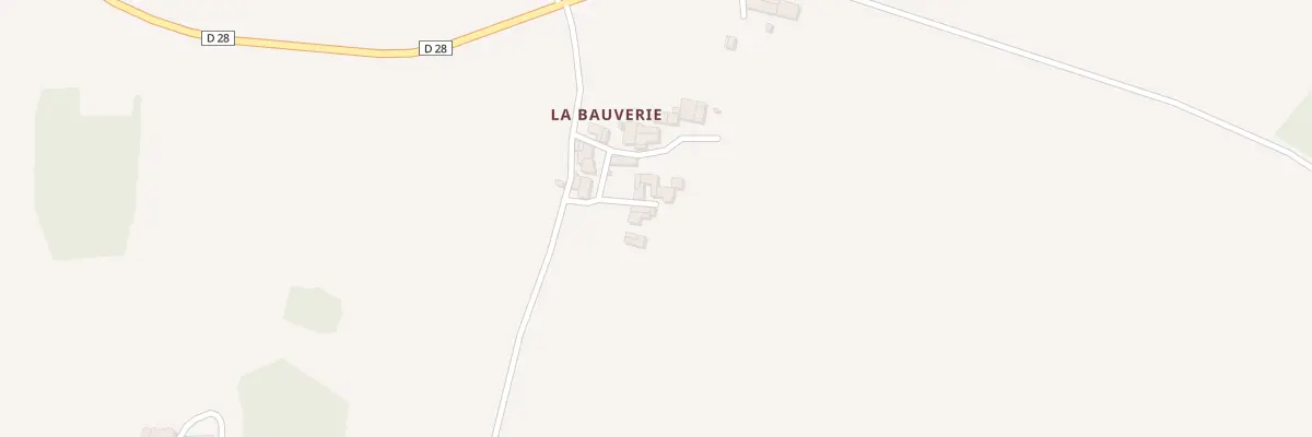 Plan du 6 La Bauverie à Chaunay