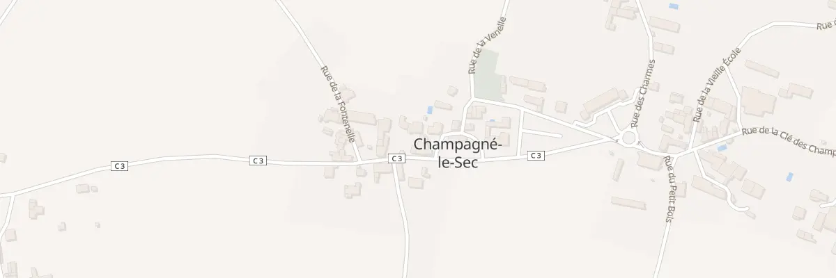 Plan du 4 Rue Saint-Léger à Champagné-le-Sec