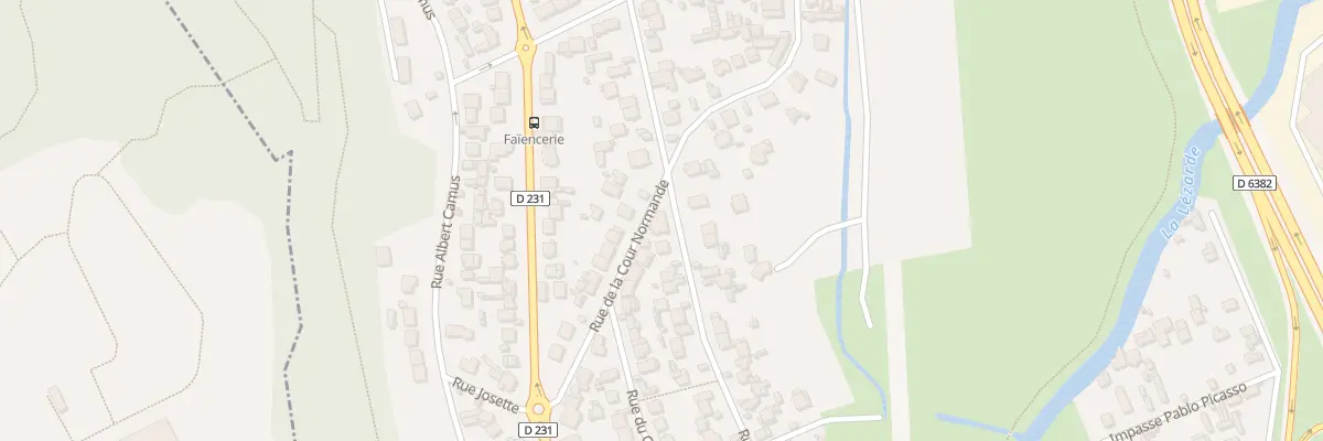 Plan du 29 Rue de la Cour Normande à Harfleur